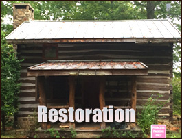 Historic Log Cabin Restoration  West Salem, Ohio
